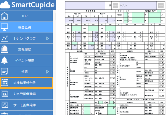 充実の管理システム!